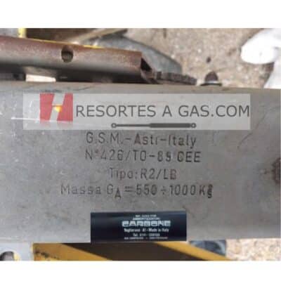 Placa con resorte Carbone 6022-008