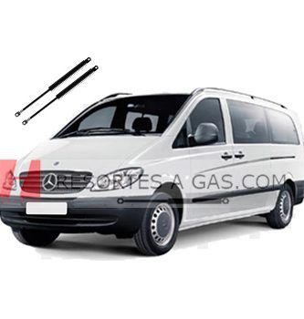 resortes porton amortiguadores w639 portabicicletas