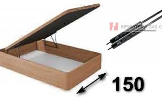 Amortiguador Hidráulico Resortes de canapé abatible de 150