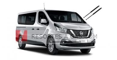 resortes amortiguadores porton portabicicletas nissan nv300